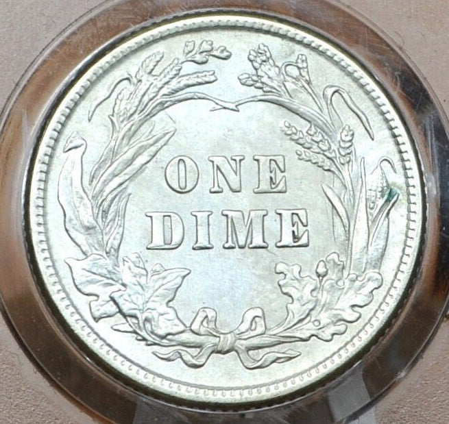 1913 Barber Silver Dime - Choose by Grade / Condition - Philadelphia Mint - 1913 Liberty Head Dime - Silver 1913 P Barber Dime