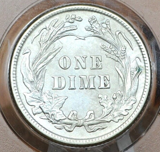 1913 Barber Silver Dime - Choose by Grade / Condition - Philadelphia Mint - 1913 Liberty Head Dime - Silver 1913 P Barber Dime