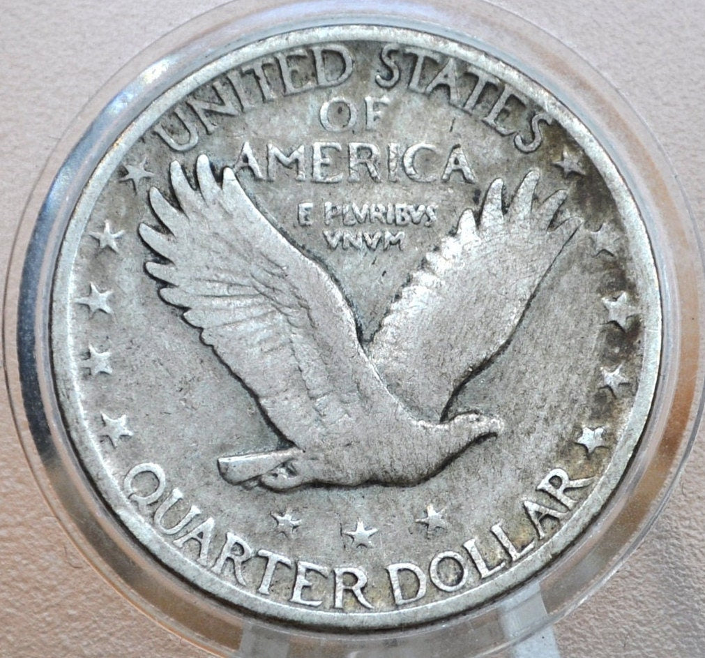 1929-S Standing Liberty Silver Quarter - Choose by Grade / Condition - Great Date - Liberty Standing Liberty Quarter 1929 S