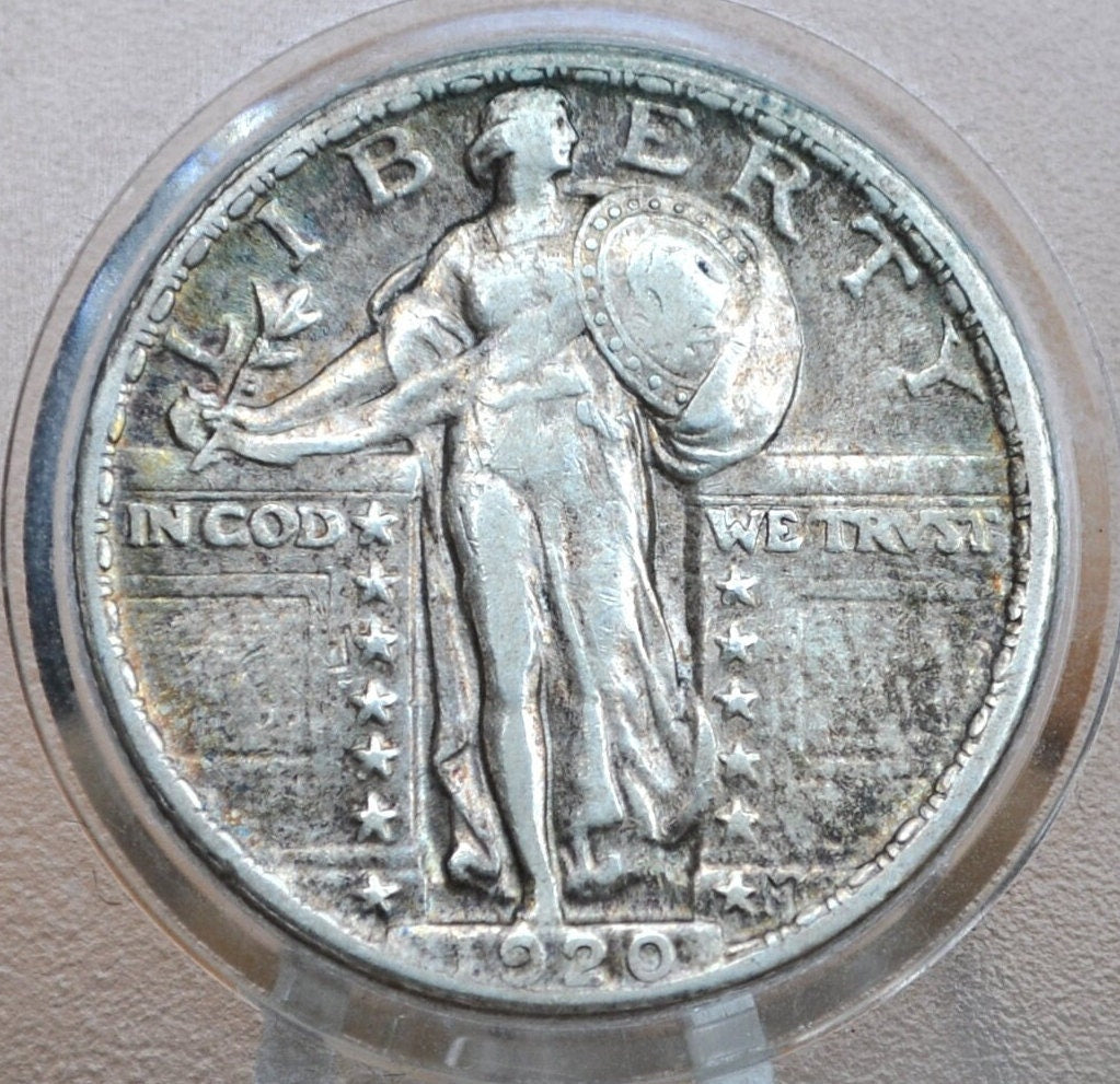 1920 Standing Liberty Quarter - Choose by Grade - 1920 P Standing Liberty Standing Silver Quarter - Better Date