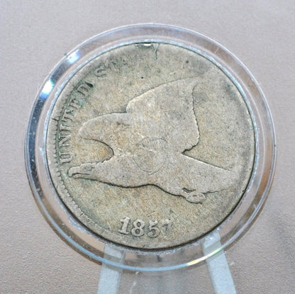 1857 Flying Eagle Penny - Choose by Grade / Condition - Great Date - Rare Penny Type - Two years of production - 1857 Cent - 1857 Penny