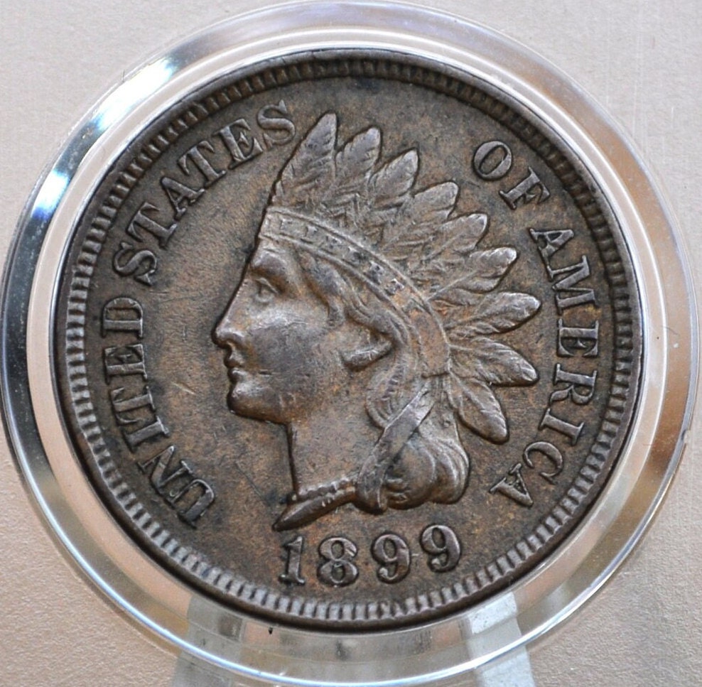 1899 Indian Head Penny - Choose by Grade / Condition - Indian Head Cent 1899
