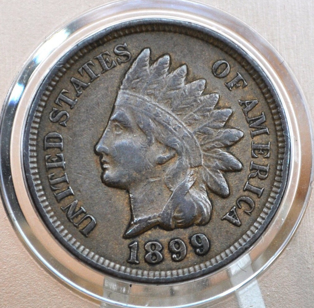 1899 Indian Head Penny - Choose by Grade / Condition - Indian Head Cent 1899