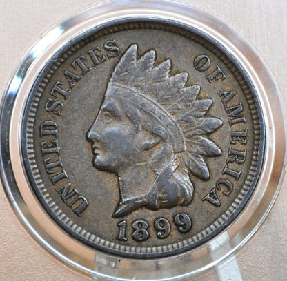 1899 Indian Head Penny - Choose by Grade / Condition - Indian Head Cent 1899