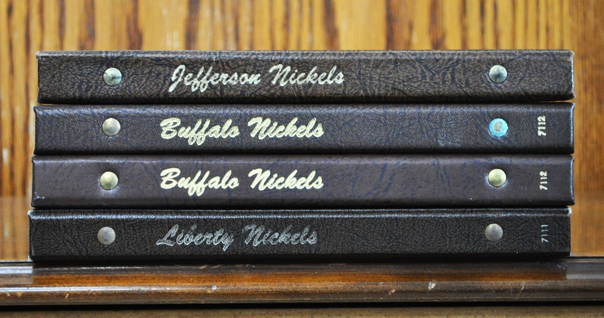 Dansco Nickel Albums, Liberty Head, Buffalo, Jefferson - Multiple Types! No. 7112 Buffalo Nickels Dansco 7111 Liberty, 7113 Jefferson