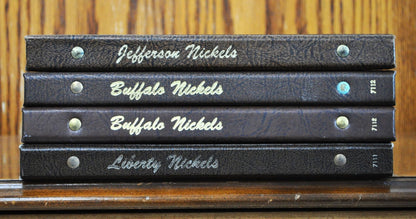 Dansco Nickel Albums, Liberty Head, Buffalo, Jefferson - Multiple Types! No. 7112 Buffalo Nickels Dansco 7111 Liberty, 7113 Jefferson