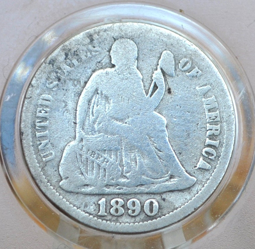 1890 Seated Liberty Dime - Choose by Grade & Mint - 1890 S Silver Dime / 1890-P US Dime