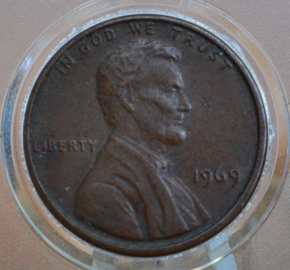 1969-S Memorial Penny - Gem BU (Uncirculated) Grade / Condition - Collectible Coin - San Francisco Mint - Lincoln Cent 1969 S US One Cent