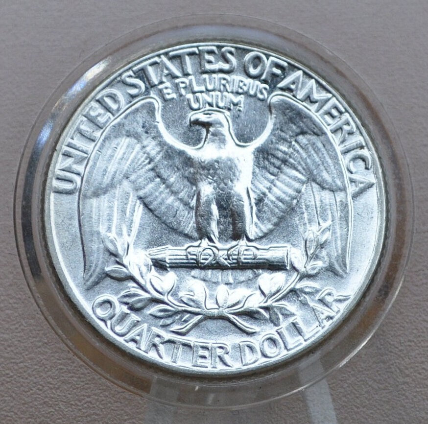 1962 D Washington Quarter - Silver - Great Condition - Denver Mint - 1962-D Quarter