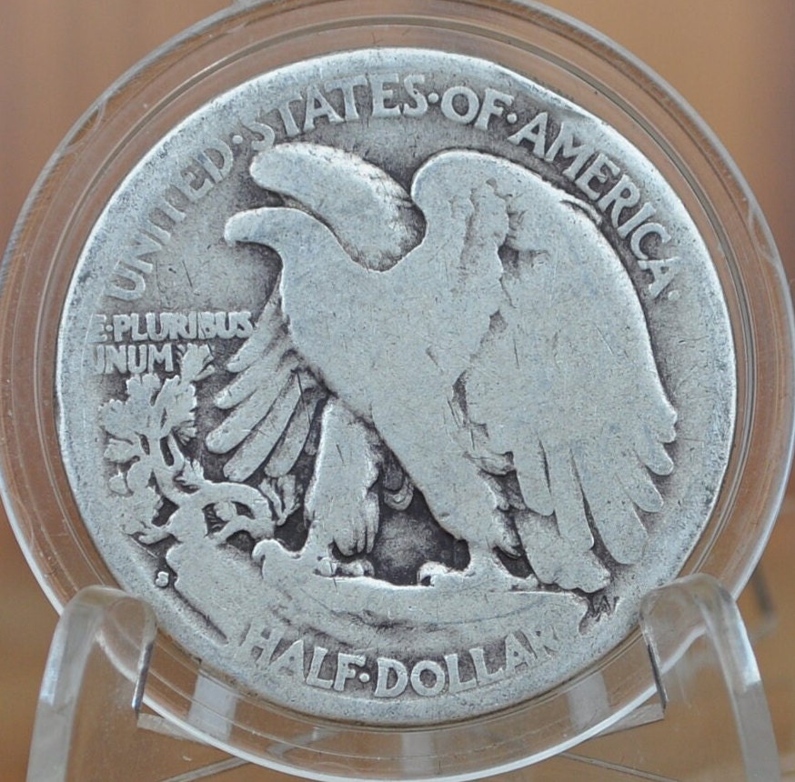 1933-S Walking Liberty Silver Half Dollar - Choose by Grade / Condition - San Francisco Mint - 1933S 1933 S Half Dollar - WLH 1933 S