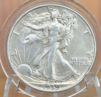 1939 Walking Liberty Silver Half Dollar - Choose by Grade - Philadelphia Mint - 1939-P Half Dollar / 1939 P Half Dollar / 1939 WLH