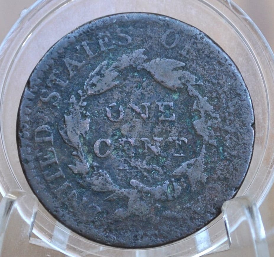 1817 Large Cent 13 Stars - Cull / Corrosion - US Large Cent - 1817 Coronet Liberty Head Large Cent - Thirteen Stars - 1817 Matron Cent