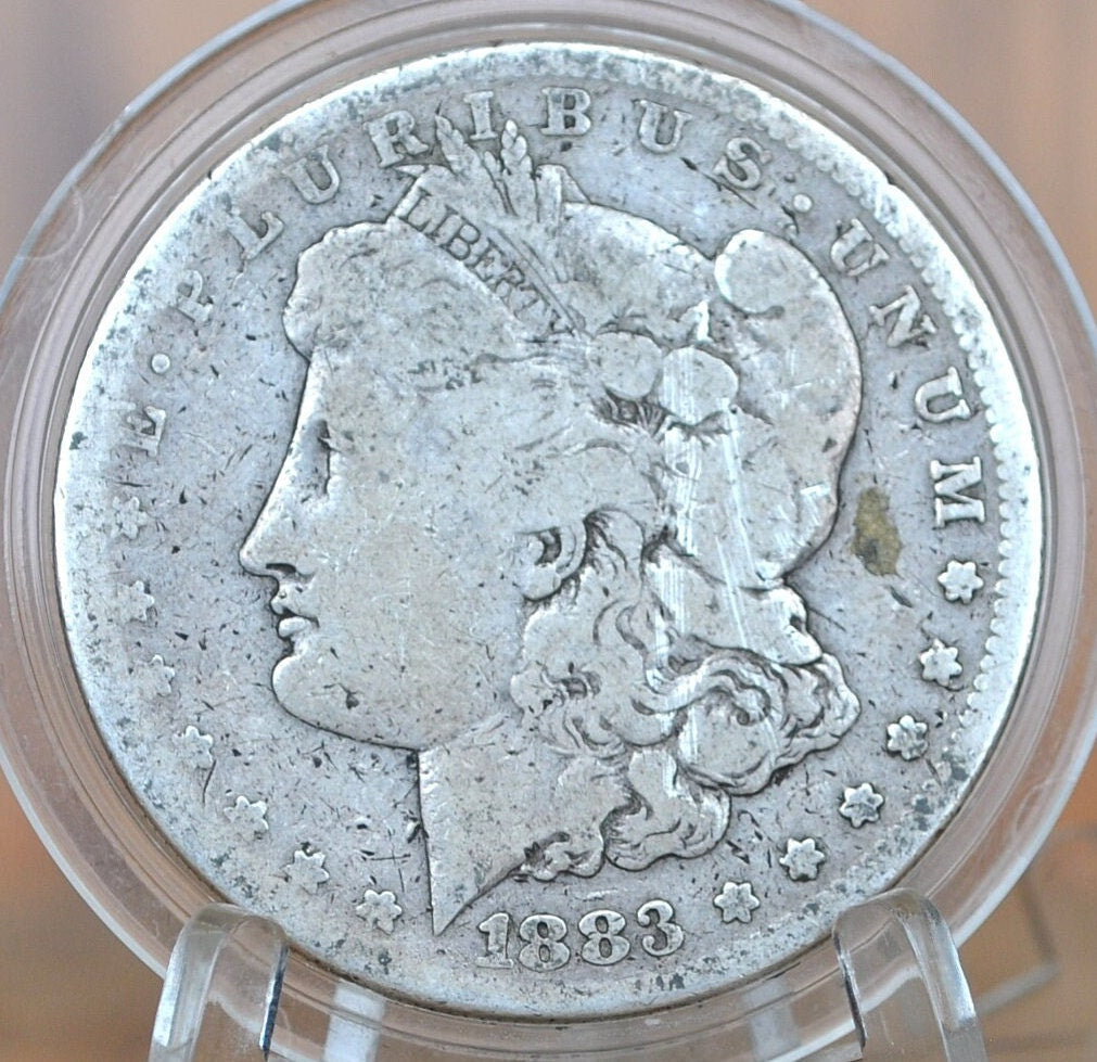 1883-S Morgan Silver Dollar - Choose by Grade / Condition - San Francisco Mint - 1883 S Morgan Dollar - Better Date & Mint