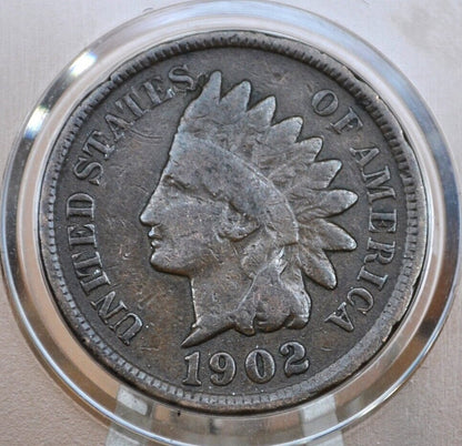 1902 Indian Head Penny - Choose by Grade / Condition - Great Detail - 1902 Indian Head Cent - Cent 1902 Penny