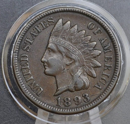 1893 Indian Head Penny - Choose by Grade / Condition - Indian Head Cent 1893