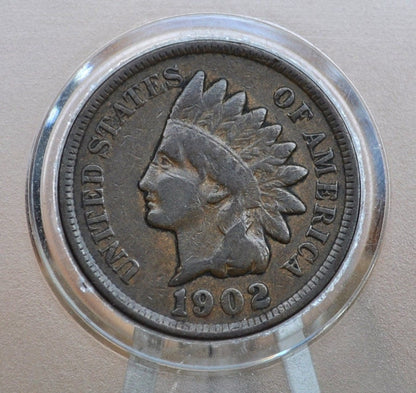 1902 Indian Head Penny - Choose by Grade / Condition - Great Detail - 1902 Indian Head Cent - Cent 1902 Penny