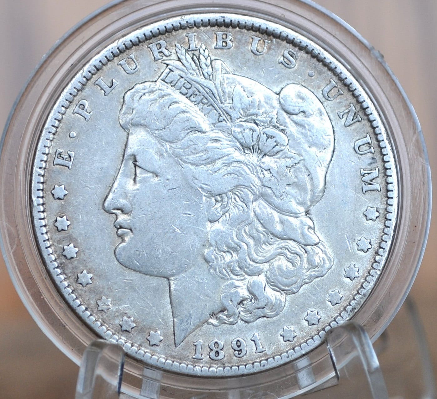 1891 Morgan Silver Dollar - Choose by Grade / Condition - 1891 P Morgan Dollar - 1891 Silver Dollar Philadelphia Mint -