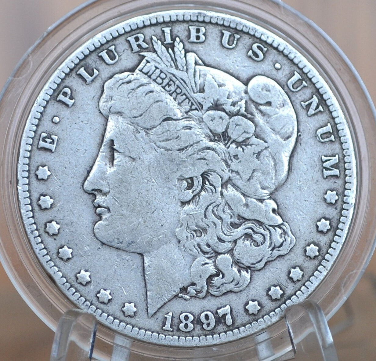 1897 Morgan Silver Dollar - Choose by Grade / Condition - 1897 P Morgan Silver - 1897P Silver Dollar; Better Date
