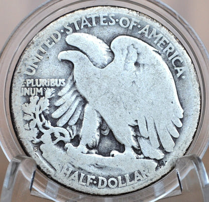 1920-S Walking Liberty Silver Half Dollar - Choose by Grade / Condition - San Francisco Mint - 1920 S Half Dollar / 1920 S WLH
