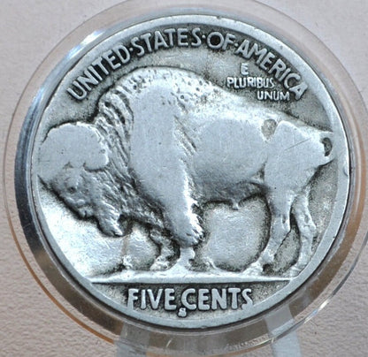 1914-S Buffalo Nickel - G (Good) Grade / Condition San Francisco Mint 1914 S Nickel Indian Head Nickel 1914S Better Date Buffalo