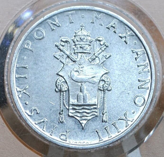 Vatican Coins - BU, Great Conditions, Beautiful Different Designs and Types - Two Lira 1941 Vatican Coin 1940 1 Lira 20 Centesimi
