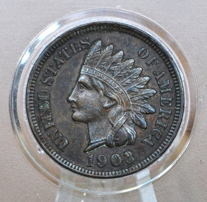 1903 Indian Head Penny - G-VF (Good to Very Fine) Choose by Grade - 1903 Indian Head Cent - Cent 1903 Penny - Great Detail