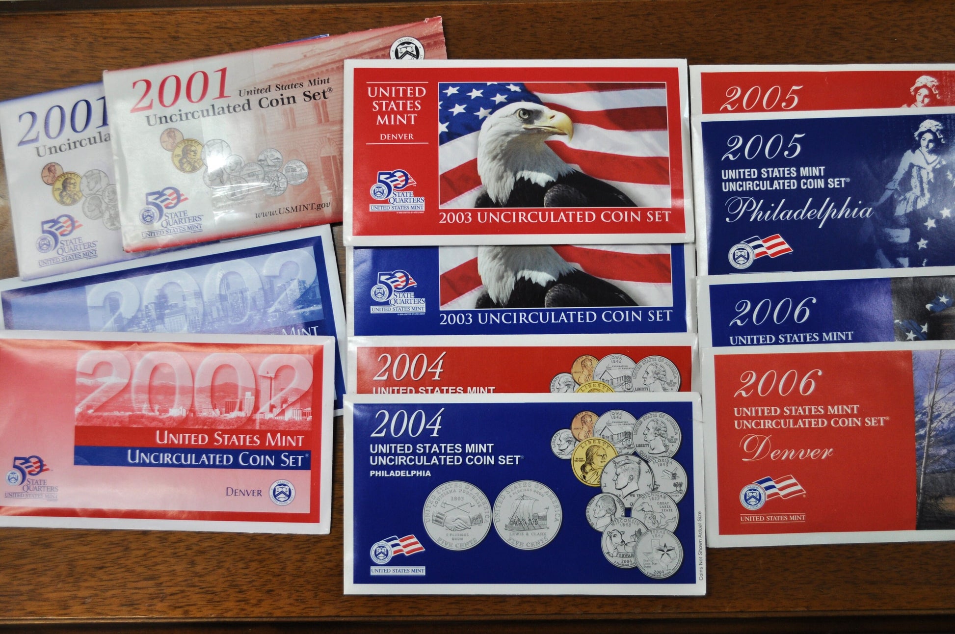 1965-1981 United States Mint Uncirculated Sets - Choose Date - 1965, 1968, 1969, 1970, 1972, 1973, 1974 & More Uncirculated Sets 11 Coin