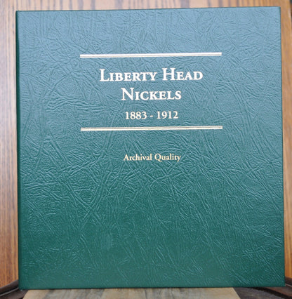 Dansco Nickel Albums, Liberty Head, Buffalo, Jefferson - Multiple Types! No. 7112 Buffalo Nickels Dansco 7111 Liberty, 7113 Jefferson