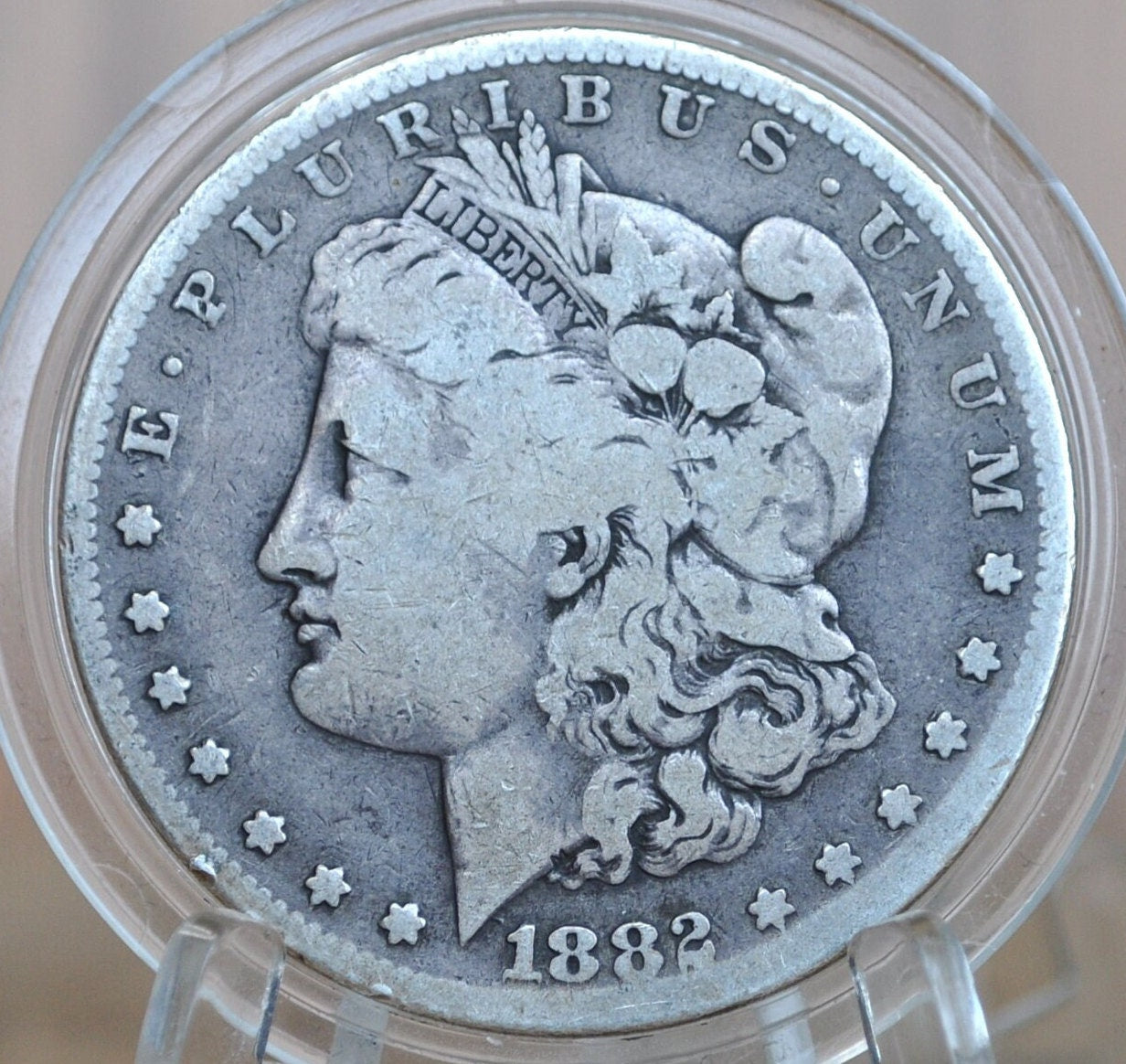 1882 S Morgan Silver Dollar - Xf-Bu (Extremely Fine To Uncirculated) Choose By Grade - 1882 S Morgan Dollar Silver Dollar 1882 S