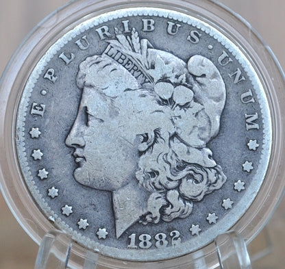 1882 S Morgan Silver Dollar - Xf-Bu (Extremely Fine To Uncirculated) Choose By Grade - 1882 S Morgan Dollar Silver Dollar 1882 S