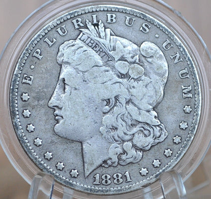 1881-O Morgan Silver Dollar - Choose by Grade - New Orleans Mint - 1881 "O" Mint Mark
