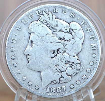 1887-O Morgan Silver Dollar - Choose by Grade / Condition - 1887-O Morgan Dollar - 1887 Silver Dollar - Good Date
