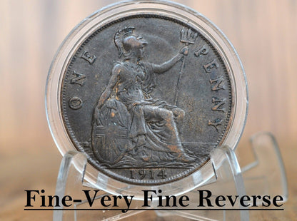 UK Pennies 1900-1936 - Choose By Date and Grade - Great Britain Penny 10s 1920s and 1930s Penny - 10s 1920, 1921, 1929, 1930,& More