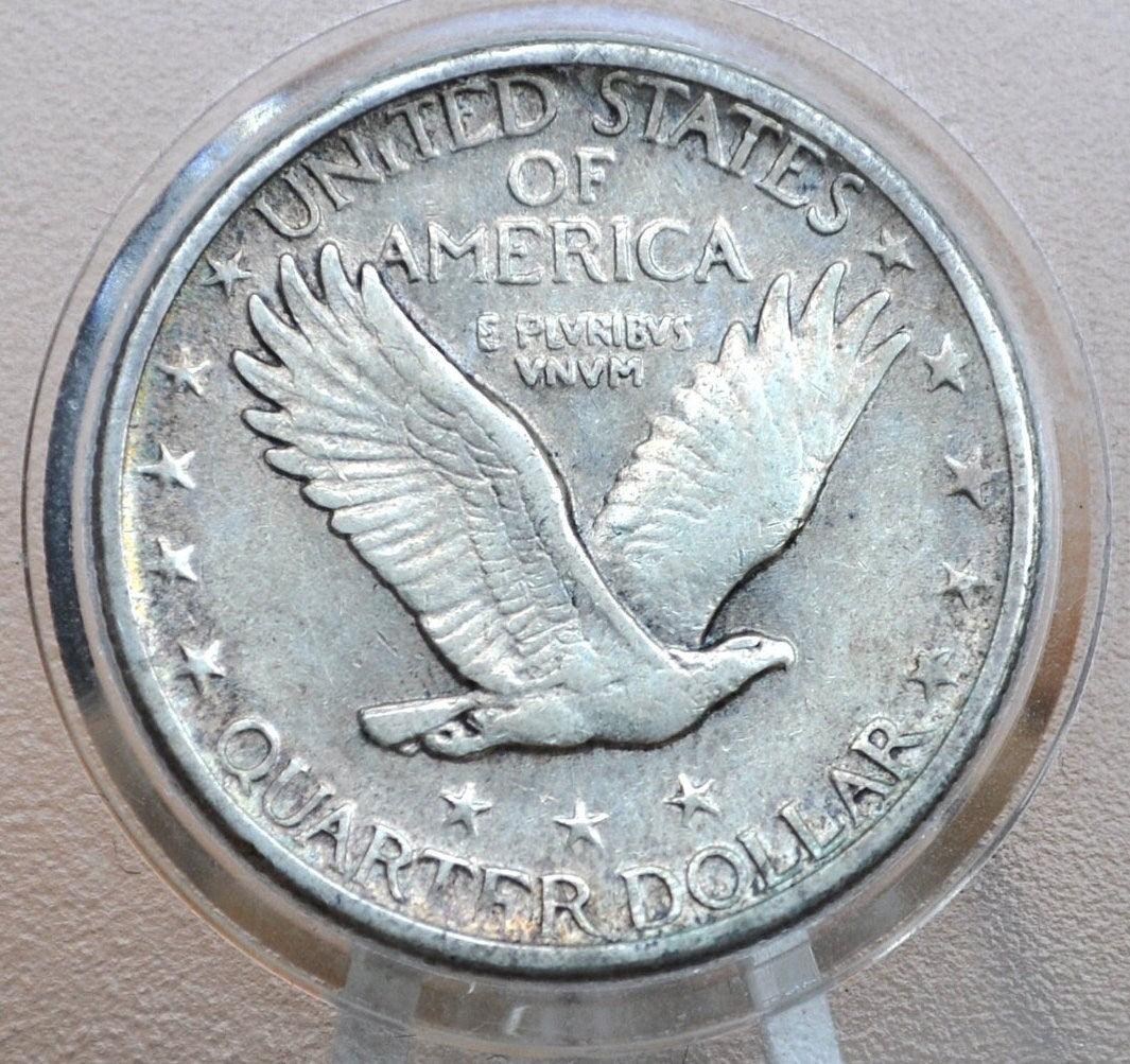 1918 Standing Liberty Quarter - VF (Very Fine) Condition