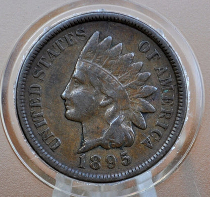 1895 Indian Head Penny - Choose by Grade / Condition - Good Date - Indian Head Cent 1895