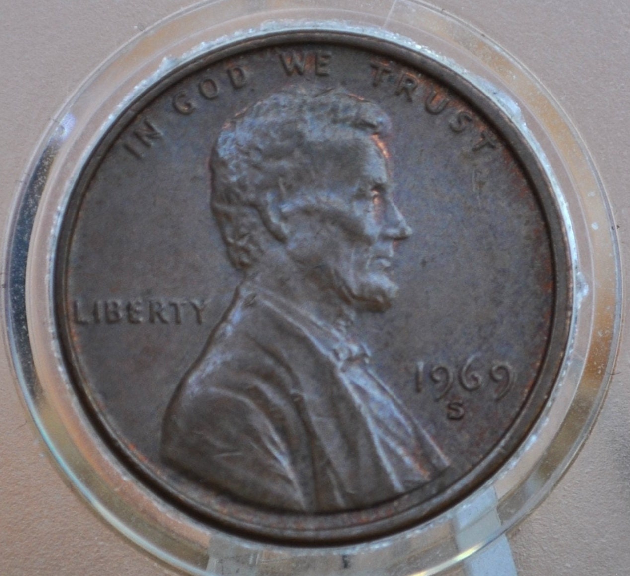 1969-S Memorial Penny - Gem BU (Uncirculated) Grade / Condition - Collectible Coin - San Francisco Mint - Lincoln Cent 1969 S US One Cent