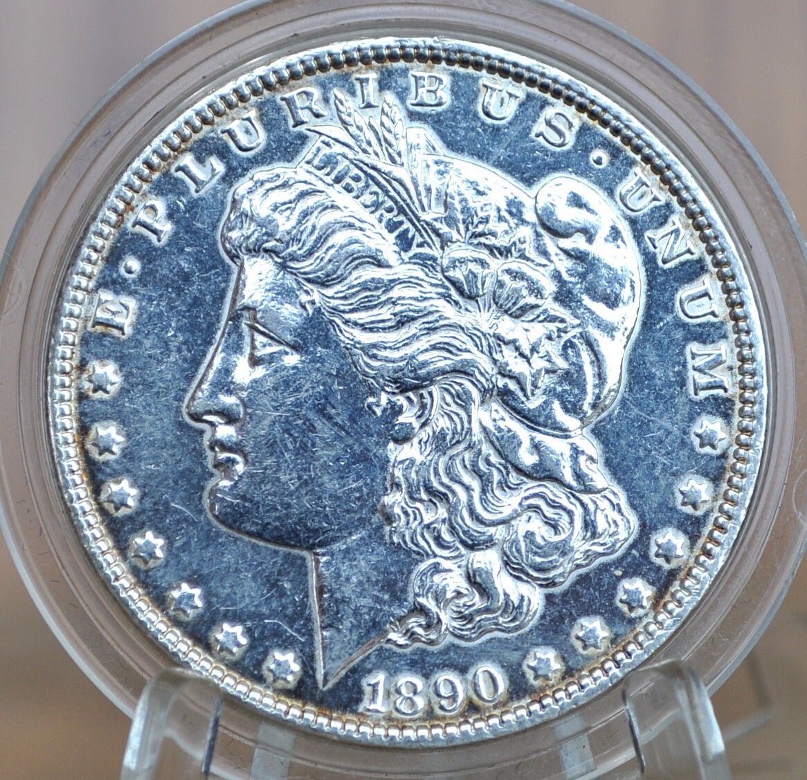 1890 Morgan Silver Dollar - Choose by Grade / Condition - Philadelphia Mint - 1890 P Morgan Silver Dollar 1890 - Beautiful Coin