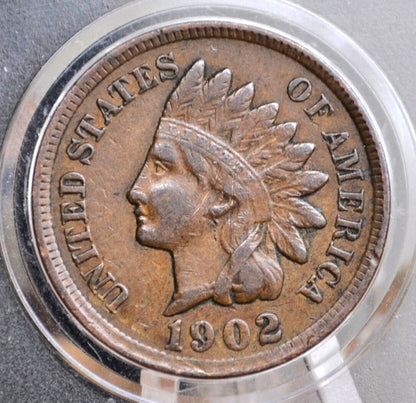 1902 Indian Head Penny - Choose by Grade / Condition - Great Detail - 1902 Indian Head Cent - Cent 1902 Penny