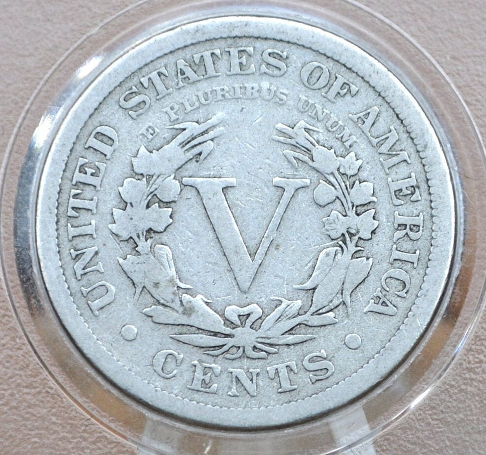 1897 Liberty Head Nickel - 1897 V Nickel - Philadelphia Mint