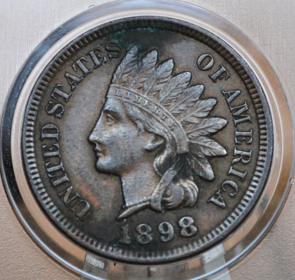 1898 Indian Head Penny - Choose by Grade / Condition - 1898 Indian Head Cent - 1898 Cent