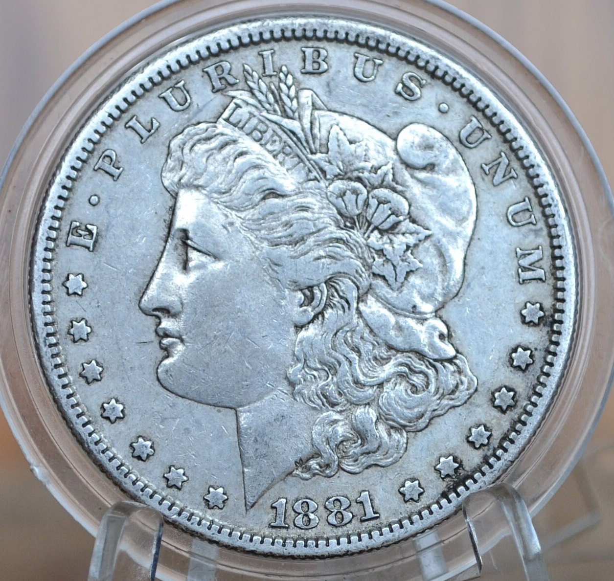 1881-S Morgan Silver Dollar - Choose by Grade / Condition - San Francisco Mint - 1881 S Morgan Dollar - High Grade, Beautiful