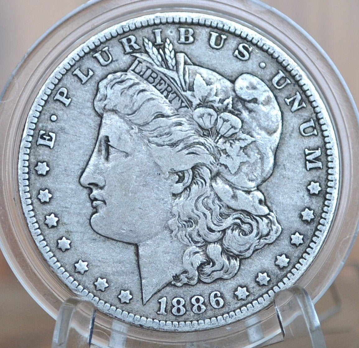 1886-O Morgan Dollar - 1886O Morgan Silver Dollar - Choose by Grade / Condition - New Orleans Mint - 1886 Silver Dollar - 1886 Morgan
