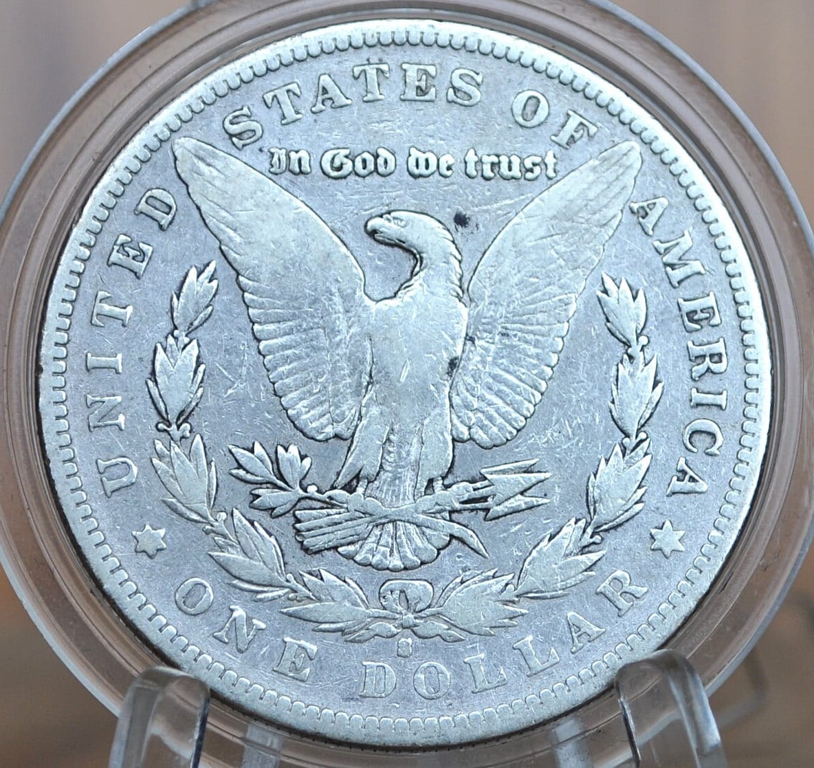 1892-S Morgan Silver Dollar - VG+ Grade / Condition - San Francisco Mint 1892 Morgan Dollar 1892S, Key Date