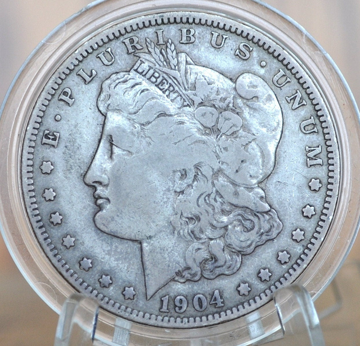 1904-O Morgan Silver Dollar - Choose by Grade / Condition - 1904 O Morgan 1904 Silver Dollar New Orleans Mint, Authentic