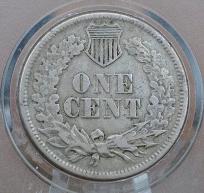 1860 Indian Head Penny - Choose by Grade - Round Bust 1860 - Second year made - Indian Head Cent 1860 - Early Date
