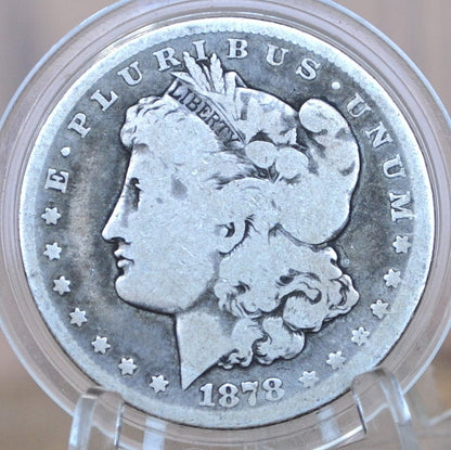 1878-S Morgan Silver Dollar - Choose by Grade / Condition - First Year of Production - 1878 S Morgan Dollar Silver Dollar 1878S