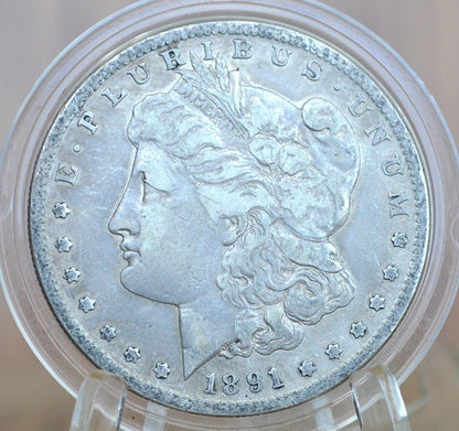 1891-S Morgan Silver Dollar - Choose by Grade / Condition - San Francisco Mint 1891 Morgan Dollar 1891S