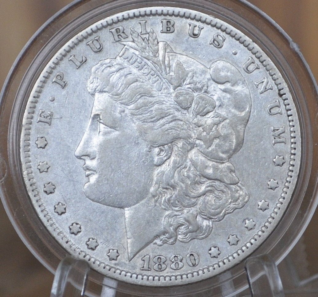 1880-S Morgan Silver Dollar - Choose by Grade / Condition - San Francisco Mint - Silver Dollar 1880 S - 1880 S Morgan Dollar