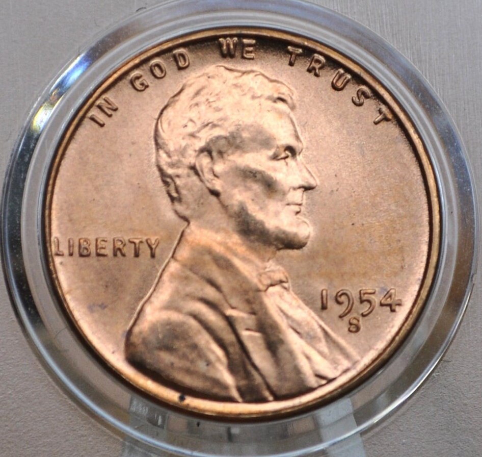 1954 Wheat Penny PDS - Choose by Grade & Mint - Philadelphia Mint, San Francisco, Denver - 1954S Lincoln Cent 1954-P Wheat Ear Cent 1954D