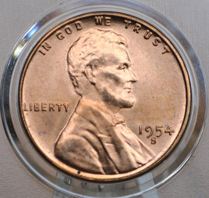 1954 Wheat Penny PDS - Choose by Grade & Mint - Philadelphia Mint, San Francisco, Denver - 1954S Lincoln Cent 1954-P Wheat Ear Cent 1954D